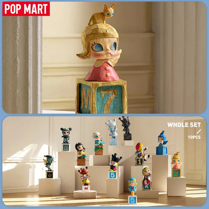 POP MART MOLLY Anniversary Statues Classical Retro 2 Series Mystery Box 1PC/10PCS POPMART Blind Box Cute Collectible Art Toy