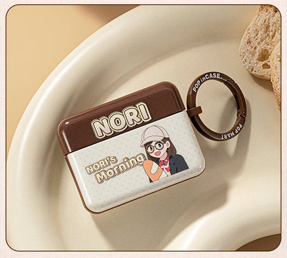 POP MART NORI's Morning Series For iPhone AirPods Pro Beautiful Cute Earphone Case