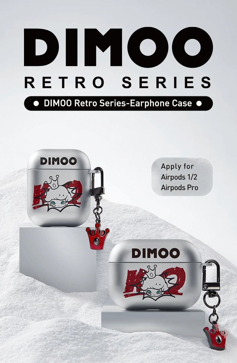 POP MART Dimoo Retro Series - Case for AirPods 1/2 or Case for AirPods Pro