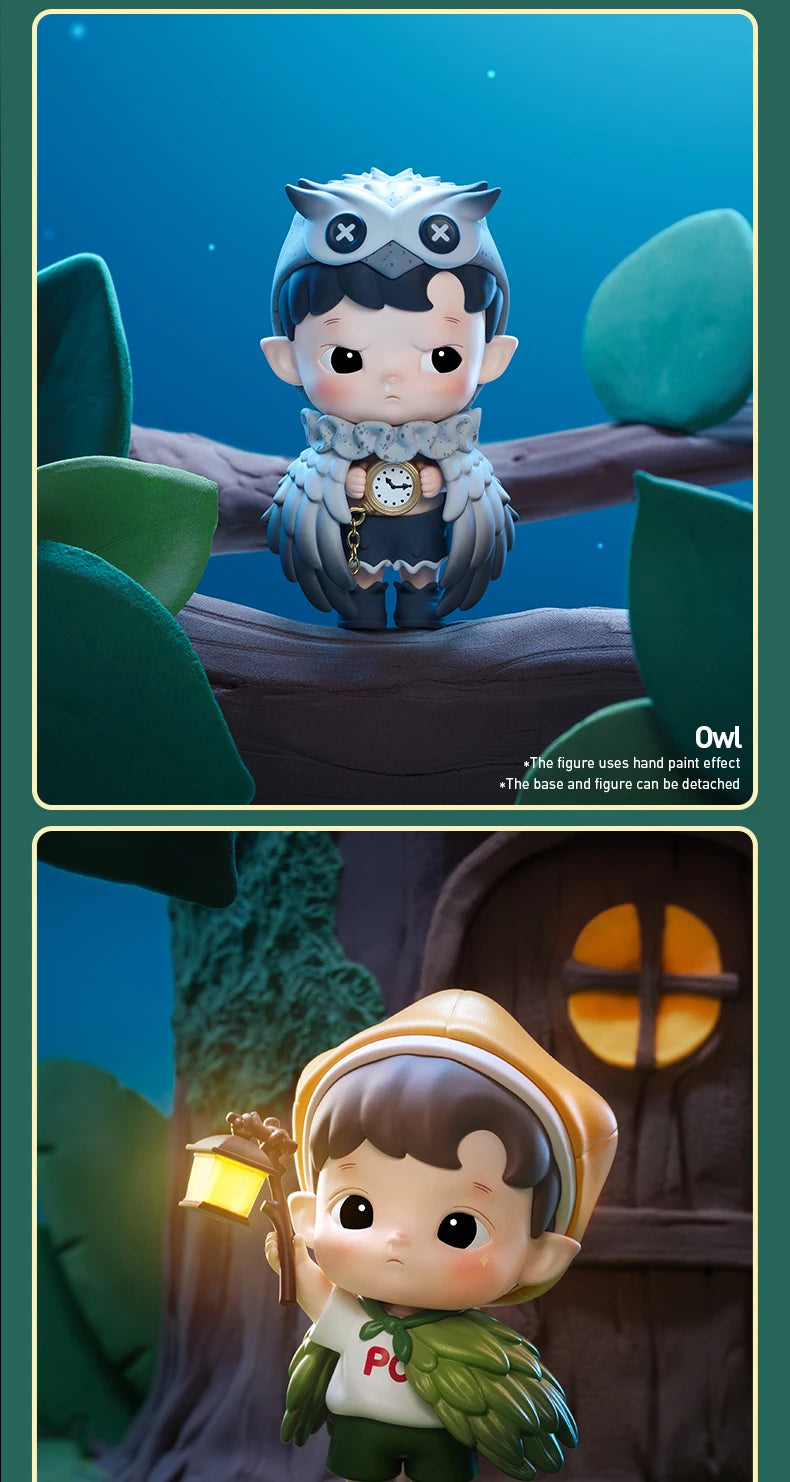 POP MART HACIPUPU Adventures In The Woods Series Mystery Box 1PC/12PCS POPMART Blind Box Cute Toy Action Figure