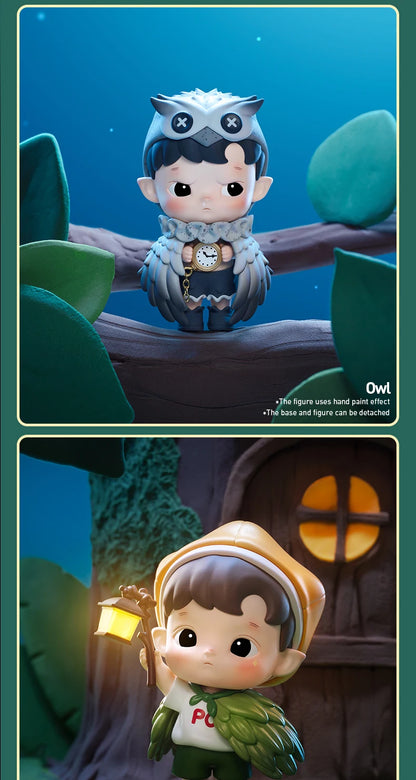 POP MART HACIPUPU Adventures In The Woods Series Mystery Box 1PC/12PCS POPMART Blind Box Cute Toy Action Figure