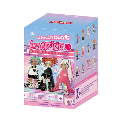 POP MART Lil Peach Riot: Loading! Series Figures 1PC/12PCS POPMART Blind Box Cute Toy Action Figure