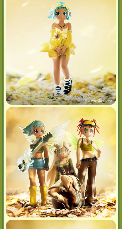 POP MART Peach Riot Punk Fairy Series Mystery Box 1PC/12PCS POPMART Blind Box Action Figure Cute Toy