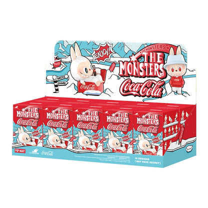 POP MART THE MONSTERS COCA-COLA Series Figures 1PC/10PCS POPMART LABUBU Blind Box