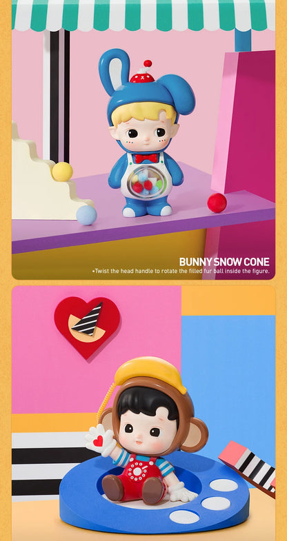 POP MART HACIPUPU Rolling Time Machine Series Figures 1PC/12PCS Blind Box POPMART