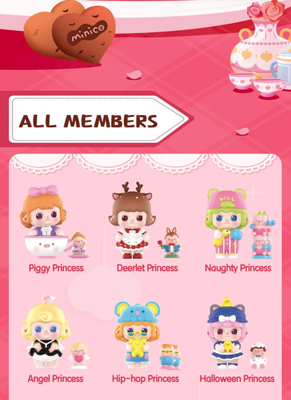 POP MART MINICO My Little Princess Series Mystery Box Figure Gift Kid Toy Blind Box