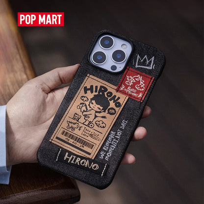 POP MART Hirono Echo Series-Phone Case for iPhone 15 Pro Max/16 Pro/16 Pro Max