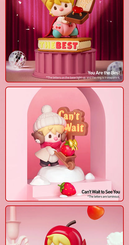 POP MART Sweet Bean The Language of Love Series Figures 1PC/12PCS POPMART Blind Box Figure