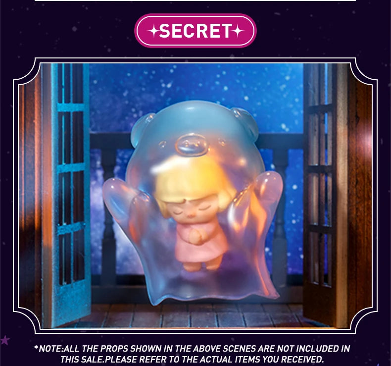 POP MART Minicos Dream Amazing Night Series Mystery Box 1PC/12PCS POPMART Blind Box Collectible Figurine Action Figure