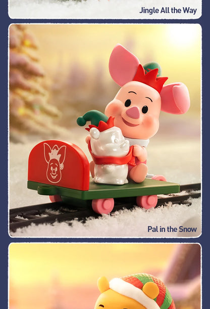POP MART Disney Winnie the Pooh Gift Giving Series Figures Mystery Box 1PC/9PCS POPMART Blind Box