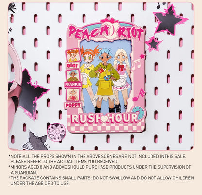 POP MART Peach Riot Rush Hour Series-Photo Frame (6-inch)