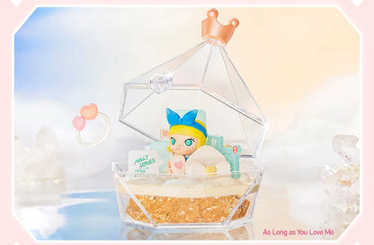 POP MART Wishes at Your Fingertips Series Scene Set Mystery Box 1PC/8PCS POPMART Blind Box Skullpanda Dimoo Labubu Romantic Ring