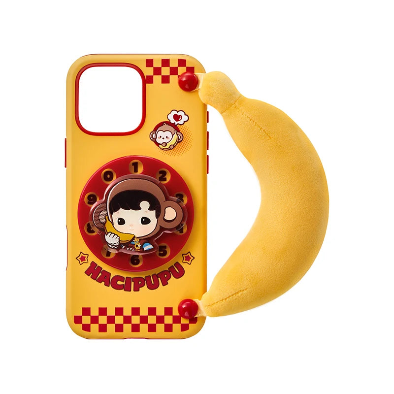 POP MART HACUIPUPU-Rolling Time Machine Series-Phone Case for iPhone 16 Pro/16 Pro Max