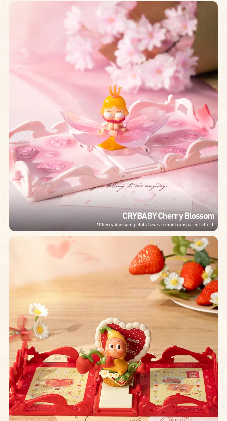 POP MART Gift For You Greeting Card Series Scene Sets 1PC/12PCS Blind Box POPMART Collectible Figurine Cute Toy
