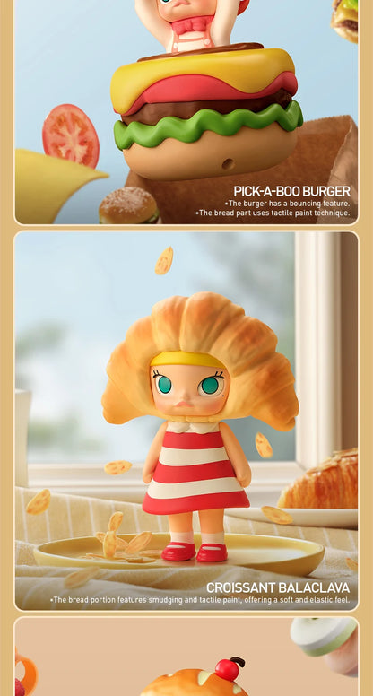 POP MART MOLLY Carb-Lover Series Figures Mystery Box 1PC/12PCS POPMART Blind Box Figure