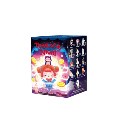 POP MART Minicos Dream Amazing Night Series Mystery Box 1PC/12PCS POPMART Blind Box Collectible Figurine Action Figure