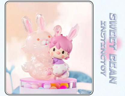 POP MART Sweet Bean x INSTINCTOY Sweet Together Series Mystery Box 1PC/12PCS Blind Box Action Figure Cute Toy