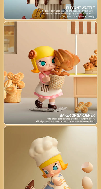 POP MART MOLLY Carb-Lover Series Figures Mystery Box 1PC/12PCS POPMART Blind Box Figure