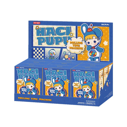 POP MART HACIPUPU Rolling Time Machine Series-Fridge Magnet Silicone Clip Blind Box 1PC/9PCS POPMART Mystery Box