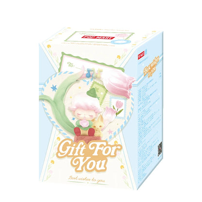 POP MART Gift For You Greeting Card Series Scene Sets 1PC/12PCS Blind Box POPMART Collectible Figurine Cute Toy