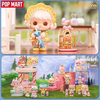 POP MART MINICO My Little Princess Series Mystery Box Figure Gift Kid Toy Blind Box