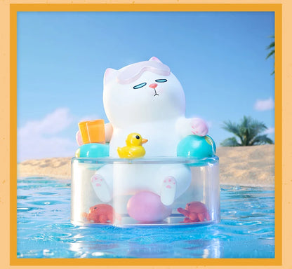 POP MART ViViCat Holiday Series Mystery Box 1PC/9PCS Blind Box POPMART Action Figurine Cute Cat Kids Toy