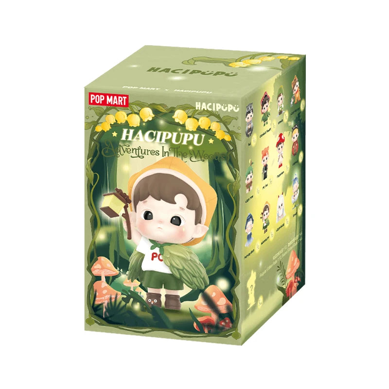 POP MART HACIPUPU Adventures In The Woods Series Mystery Box 1PC/12PCS POPMART Blind Box Cute Toy Action Figure
