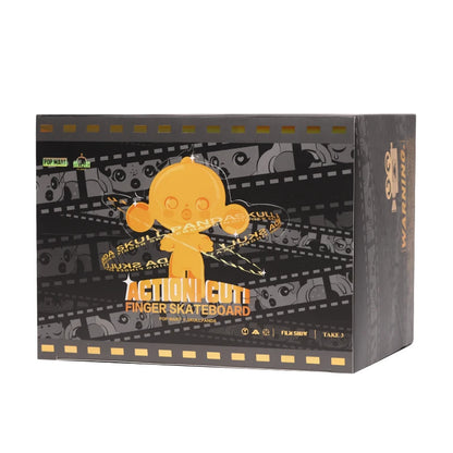 POP MART Skullpanda Action Cut Series Finger Skateboard Mystery Box 1PC/12PCS Blind box Collectible Cute Gift