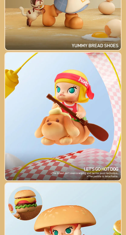 POP MART MOLLY Carb-Lover Series Figures Mystery Box 1PC/12PCS POPMART Blind Box Figure