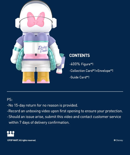 POP MART MEGA SPACE MOLLY 400% Donald Duck & Daisy Limited Edition Limited to 1pc per user ID