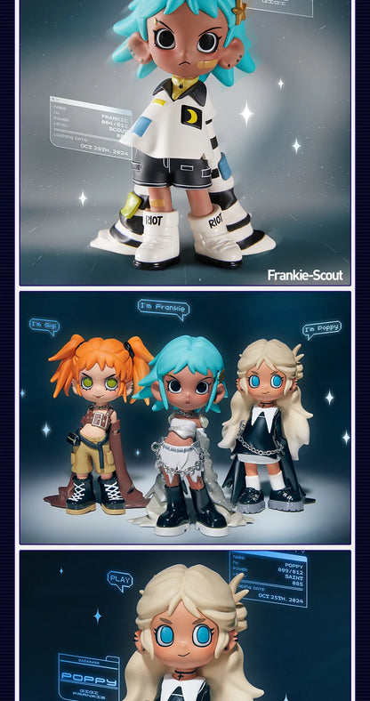 POP MART Lil Peach Riot: Loading! Series Figures 1PC/12PCS POPMART Blind Box Cute Toy Action Figure