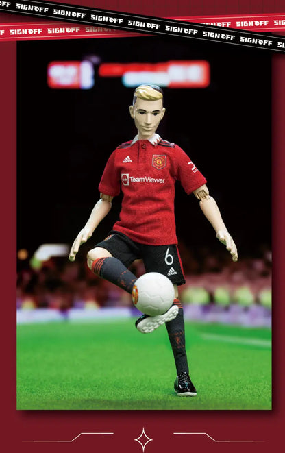 SIGNOFF X ZEROWORKS MANCHESTER UNITED COLLECTIBLE ACTION FIGURE Ball-jointed Doll
