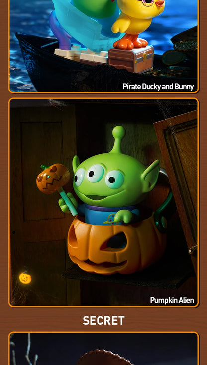 POP MART Pixar Spooky Night Series Figures Mystery Box 1PC/12PCS POPMART Blind Box Figure