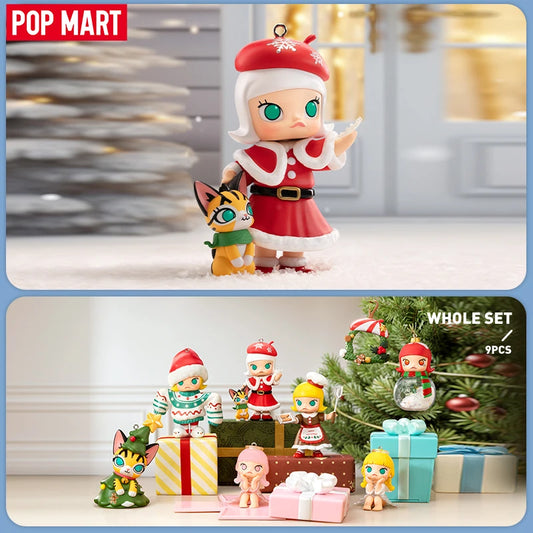 POP MART MOLLY Castle Miracle Box Series Figures Action Figure Cute Toy
