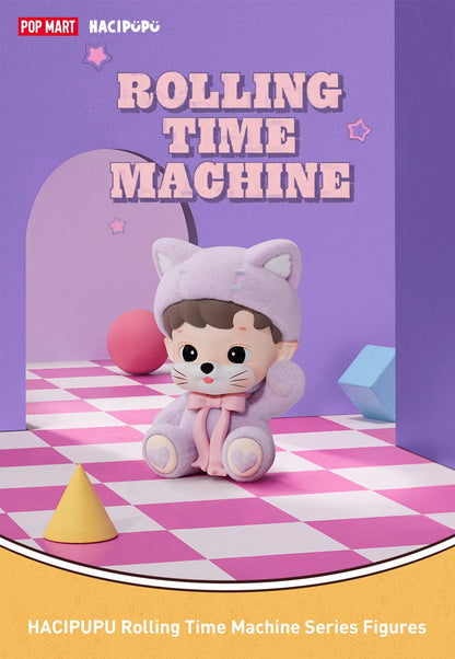 POP MART HACIPUPU Rolling Time Machine Series Figures 1PC/12PCS Blind Box POPMART