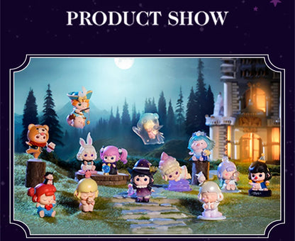 POP MART Minicos Dream Amazing Night Series Mystery Box 1PC/12PCS POPMART Blind Box Collectible Figurine Action Figure