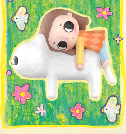 POP MART Nyota's Fluffy Life Series Mystery Box 1PC/12PCS POPMART Blind Box Action Figure Cute Toy Birthday Gift