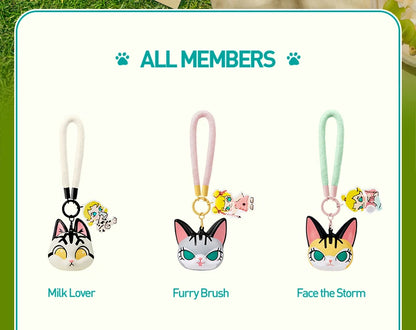 POP MART THE MONSTERS Baby Molly & Baby Tabby Series-Pinch Pendant Blind Box 1PC/6PCS Blind Box