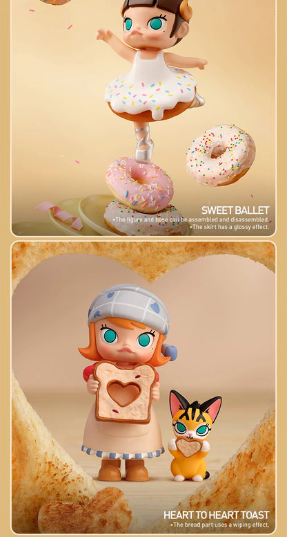 POP MART MOLLY Carb-Lover Series Figures Mystery Box 1PC/12PCS POPMART Blind Box Figure