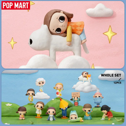 POP MART Nyota's Fluffy Life Series Mystery Box 1PC/12PCS POPMART Blind Box Action Figure Cute Toy Birthday Gift