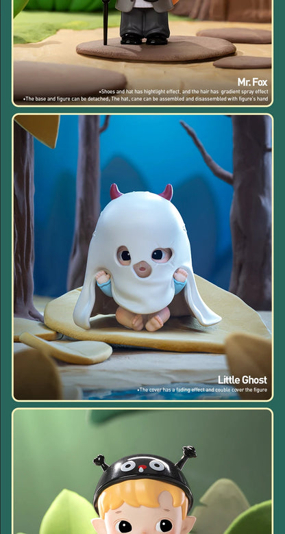 POP MART HACIPUPU Adventures In The Woods Series Mystery Box 1PC/12PCS POPMART Blind Box Cute Toy Action Figure