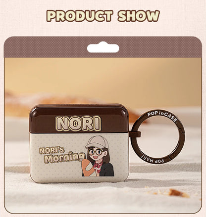 POP MART NORI's Morning Series For iPhone AirPods Pro Beautiful Cute Earphone Case