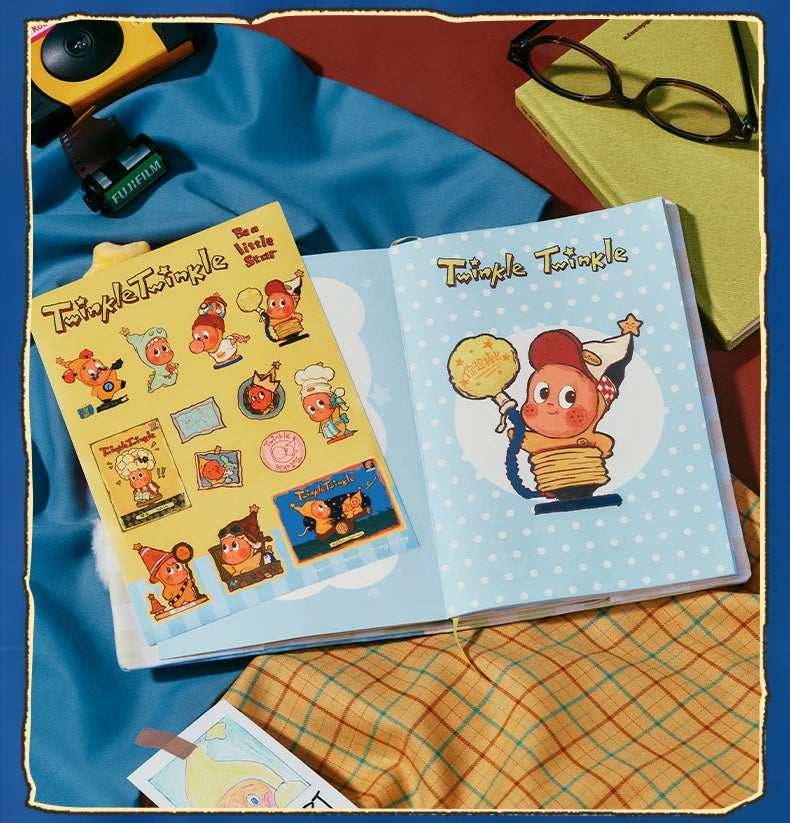 POP MART Twinkle Twinkle Be a Little Star Series-Plush Handbooks