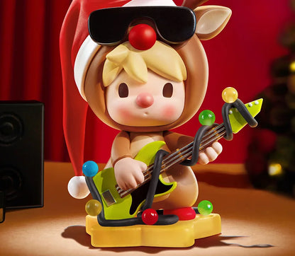 POP MART Sweet Bean Rock Reindeer Figure 100% Figurine Cute Toy Action Figure
