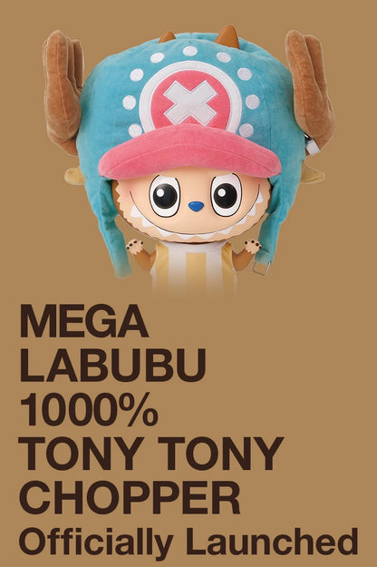 POP MART MEGA LABUBU 1000% TONY TONY CHOPPER Limited Edition Limited to 1pc per user ID
