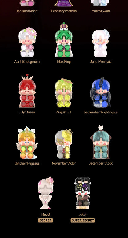 POP MART PINO JELLY Hard & Shiny Series Figures 1PC/12PCS Blind Box POPMART