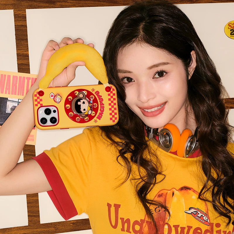 POP MART HACUIPUPU-Rolling Time Machine Series-Phone Case for iPhone 16 Pro/16 Pro Max