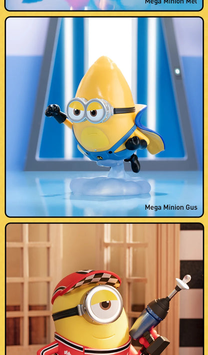 POP MART Universal Despicable Me 4 Series Mystery Box 1PC/12PCS POPMART Minions Blind Box Action Figure Cute Toy Birthday Gift