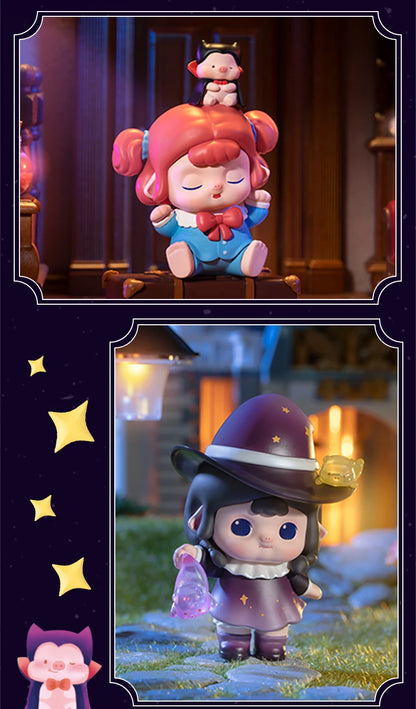 POP MART Minicos Dream Amazing Night Series Mystery Box 1PC/12PCS POPMART Blind Box Collectible Figurine Action Figure