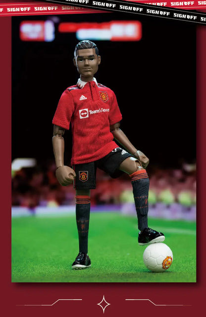 SIGNOFF X ZEROWORKS MANCHESTER UNITED COLLECTIBLE ACTION FIGURE Ball-jointed Doll